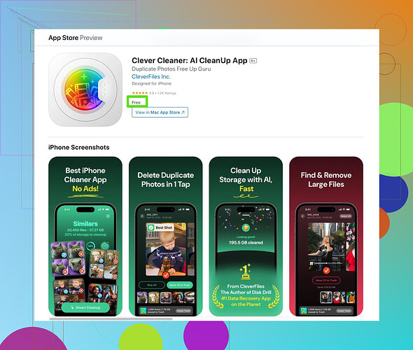 Clever Cleaner App
