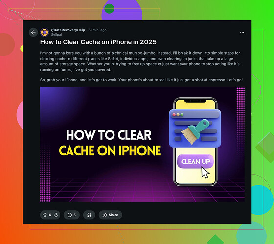 Need To Clear Cache On My iPhone?