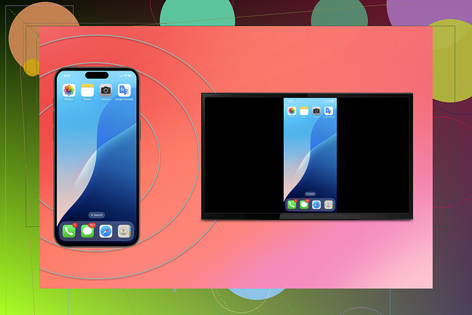 How do I mirror my iPhone to a Toshiba TV?