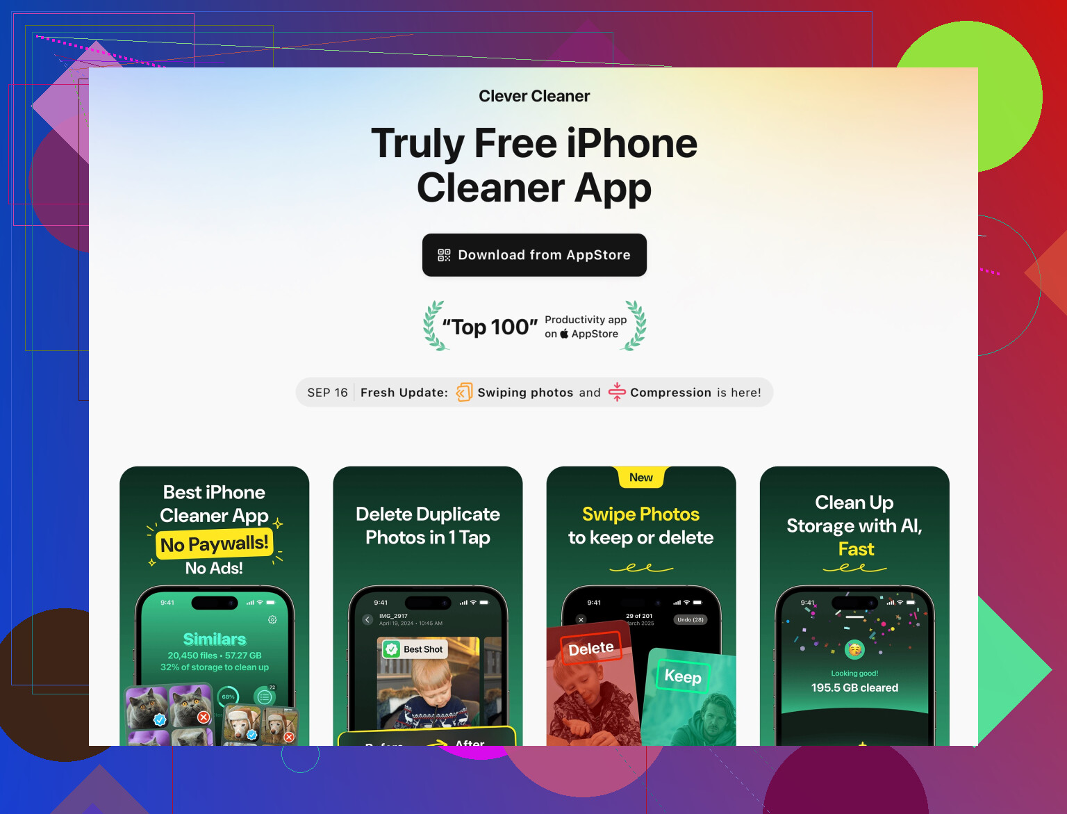 Hast du Tipps, um meinen chaotischen iPhone-Speicher aufzuräumen?